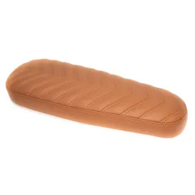 2-Up Caramel V-Stitch Seat