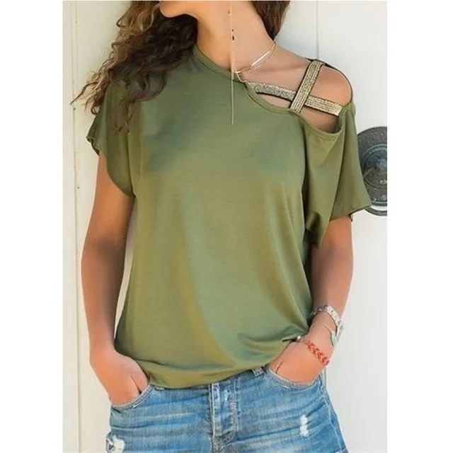 2021 GAOKE Sexy Off Shoulder blouse Shirt Women bodycon top Sizes S - 3XL