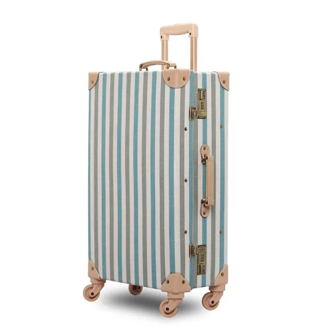 20" 24" 26" Inch 2Pcs/Set Fresh Oxford Travel Trolley Luggage Scratch Resistant Rolling Luggage