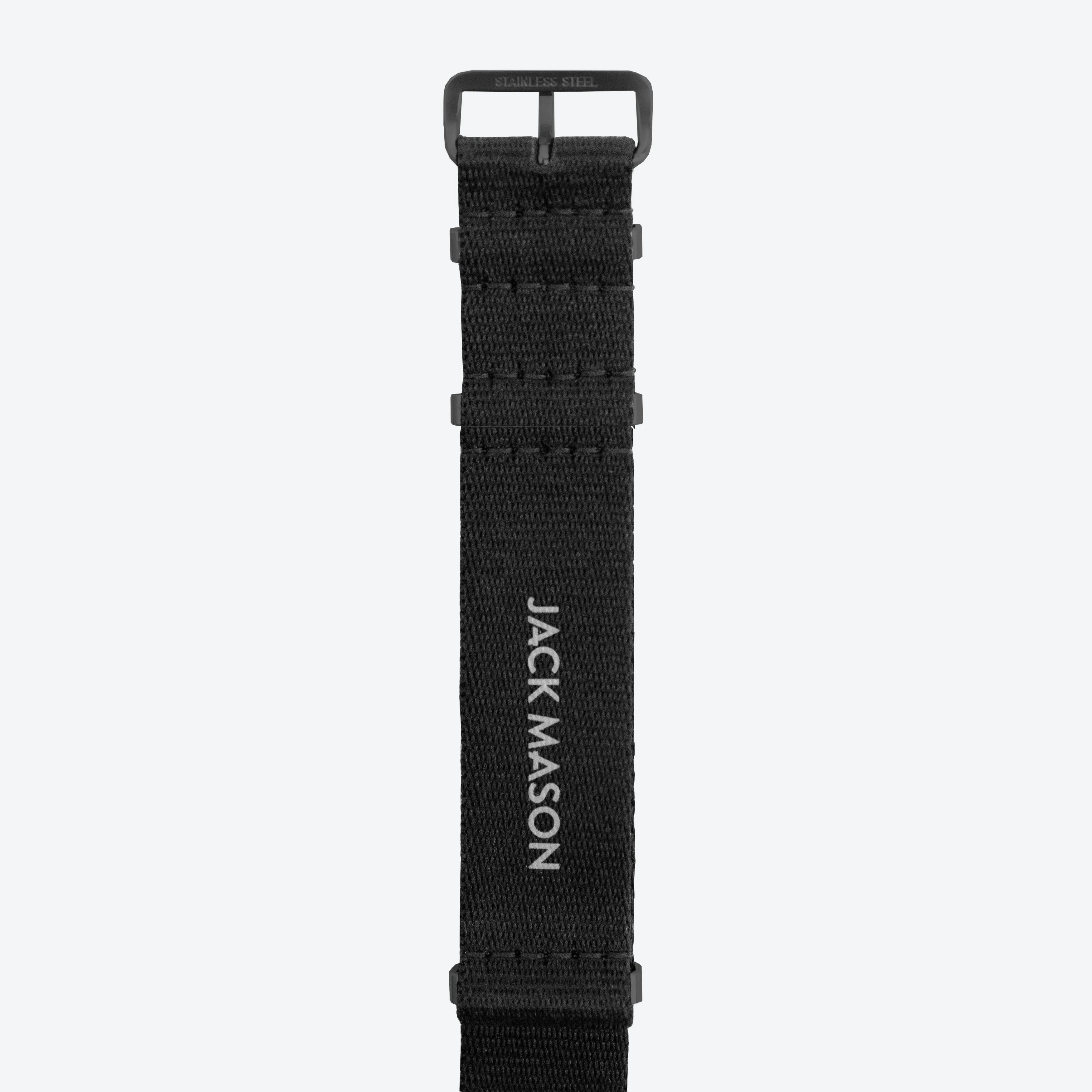 22mm Blackout Military Strap