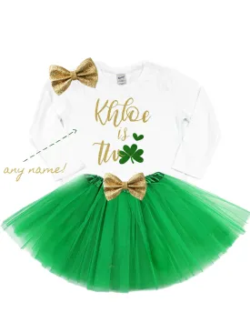 2nd Birthday St. Patrick's Day Tutu Outfit