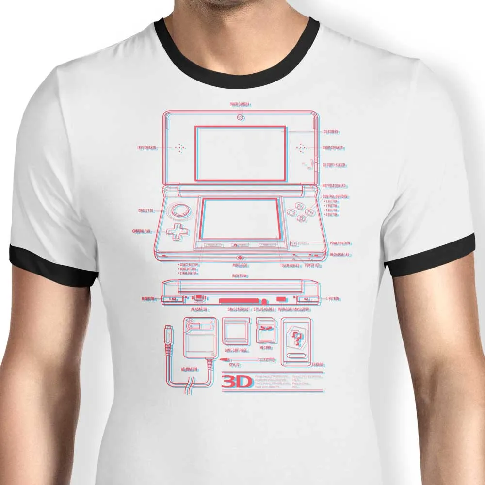 3DS - Ringer T-Shirt