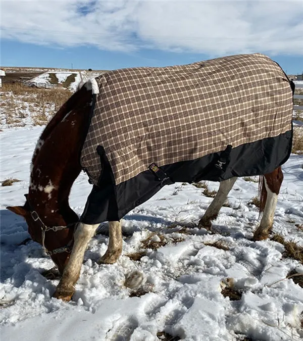 5/A Baker Black Label Heavy Weight Turnout Blanket 400 Gram