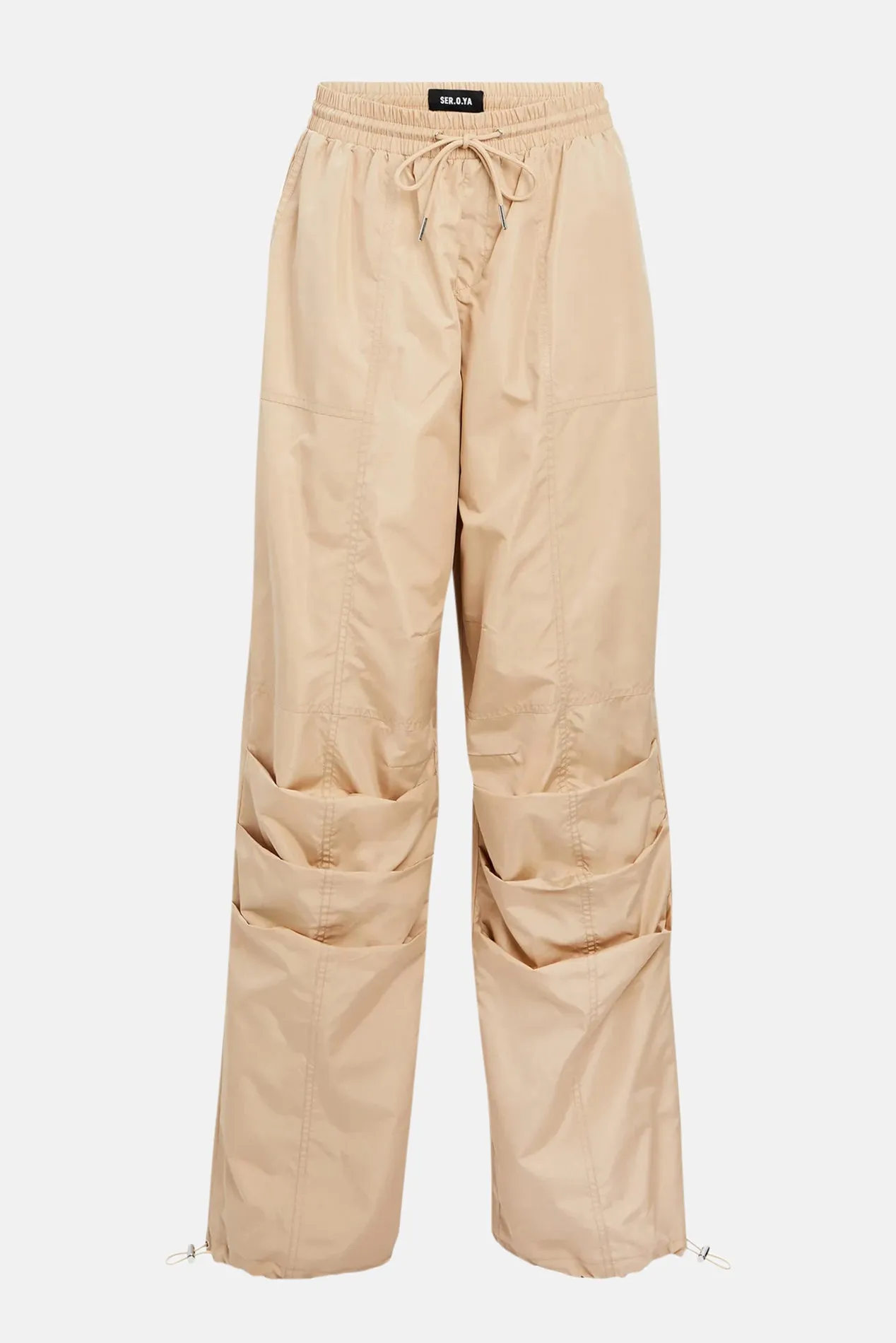 Adelia Ruched Cargo Pant Oxford