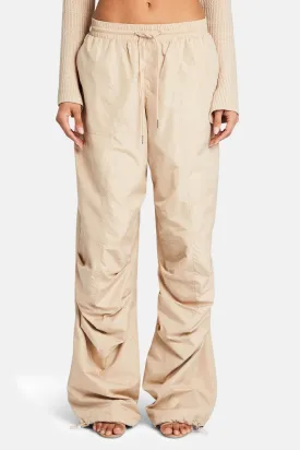 Adelia Ruched Cargo Pant Oxford