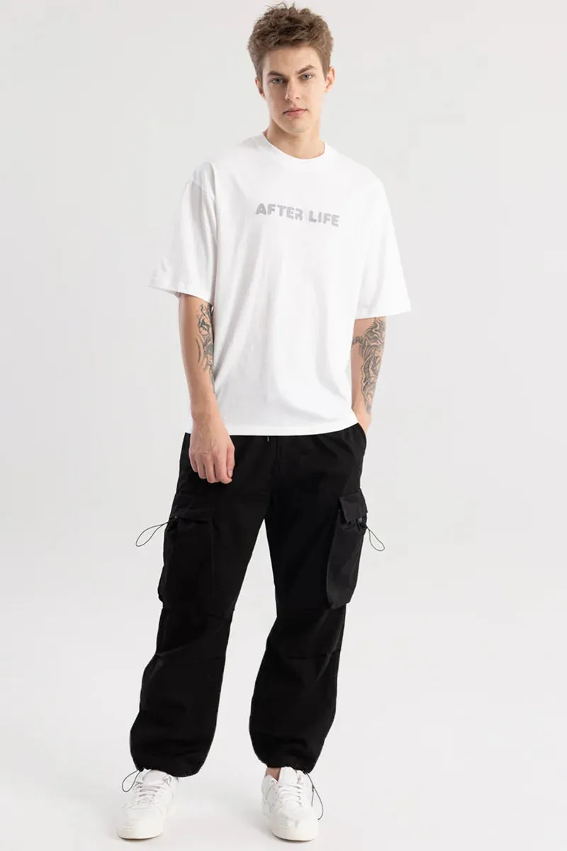 After Life White Oversized T-Shirt