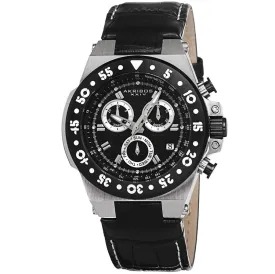 Akribos Xxiv Black Ladies Watch AK667BKS