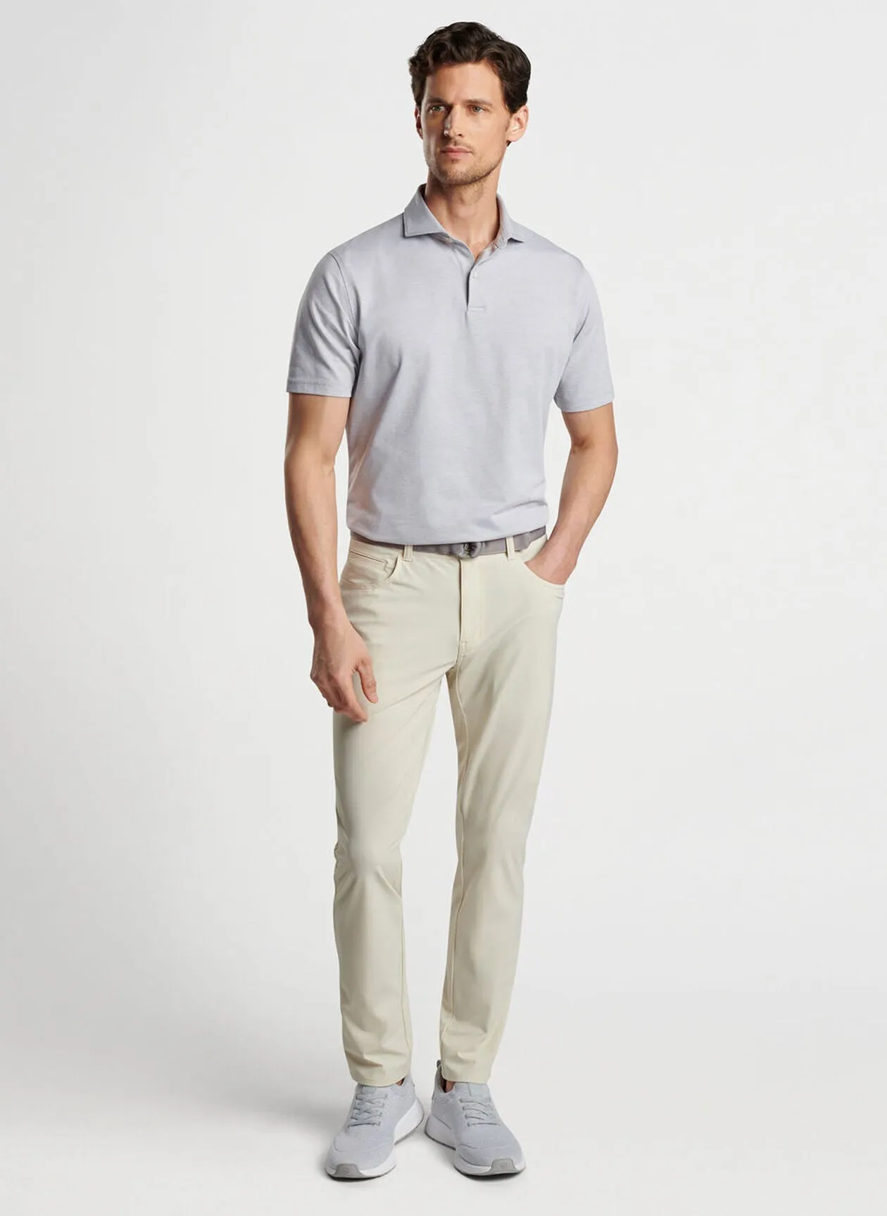 Albatross Cotton Blend Pique Polo