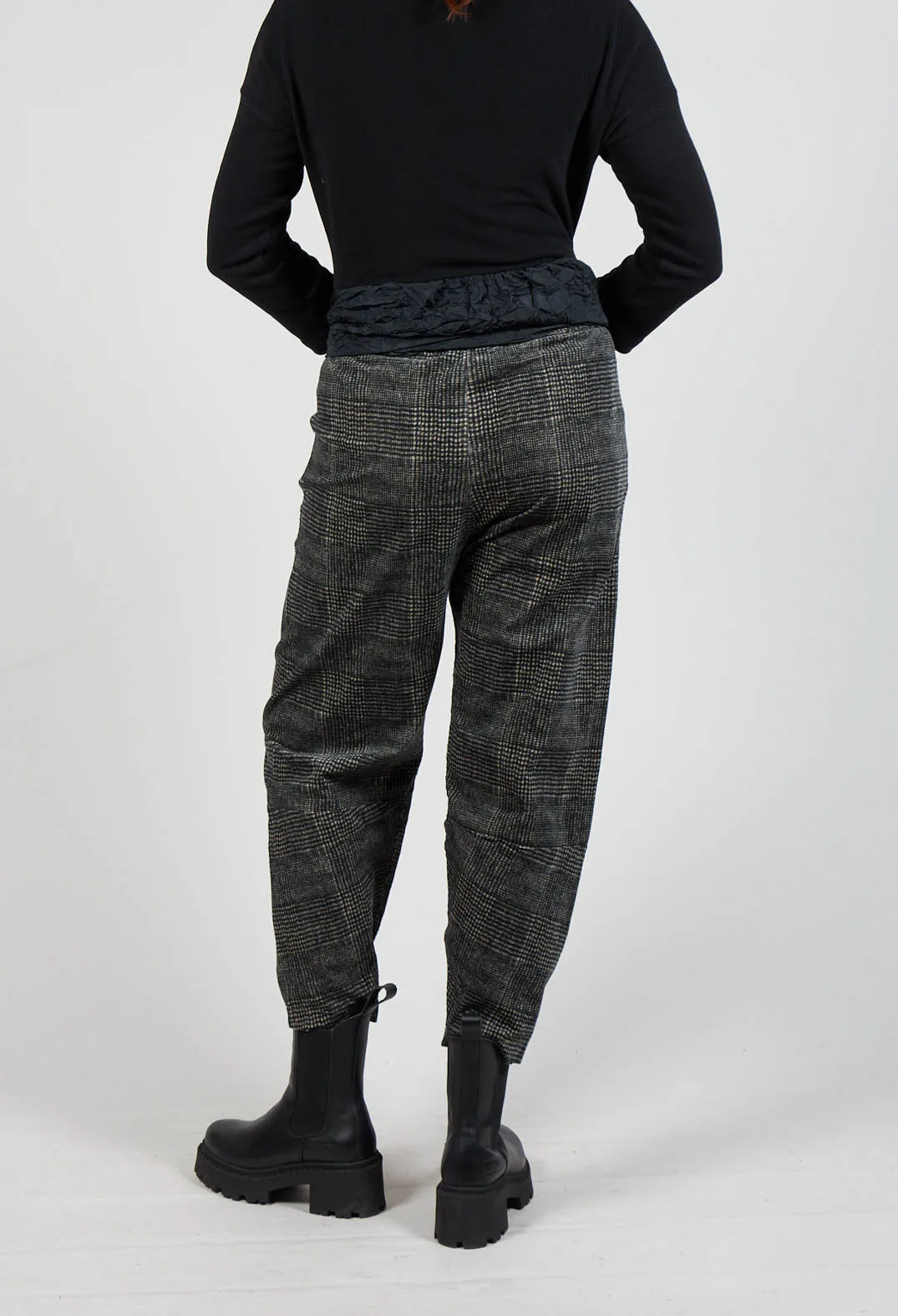 Alicia PR Trousers in Tgall Nero