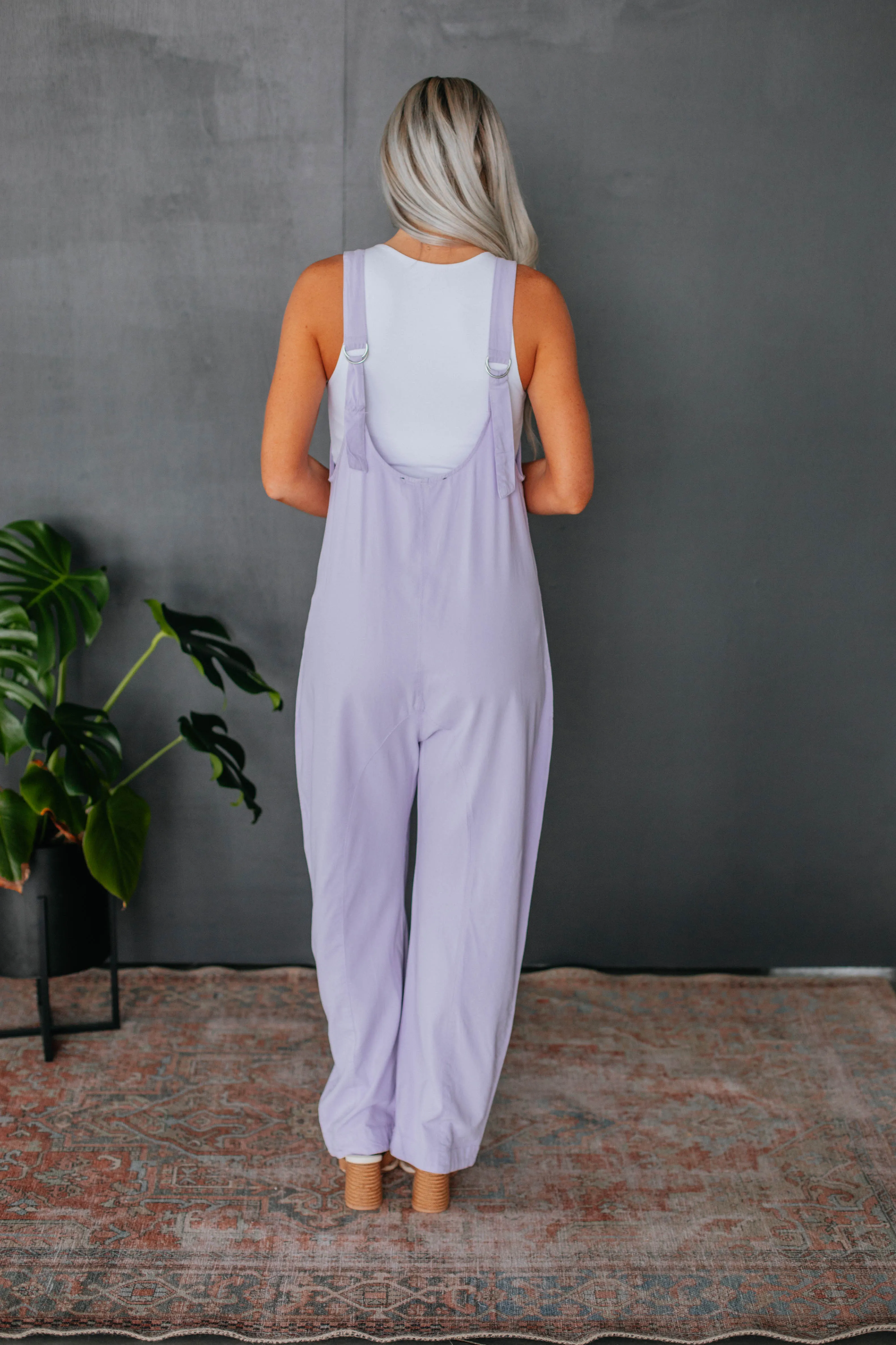 Allison Jumpsuit - Lavender