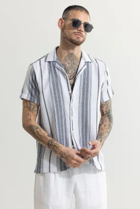 Aspect Stripe Grey Shirt