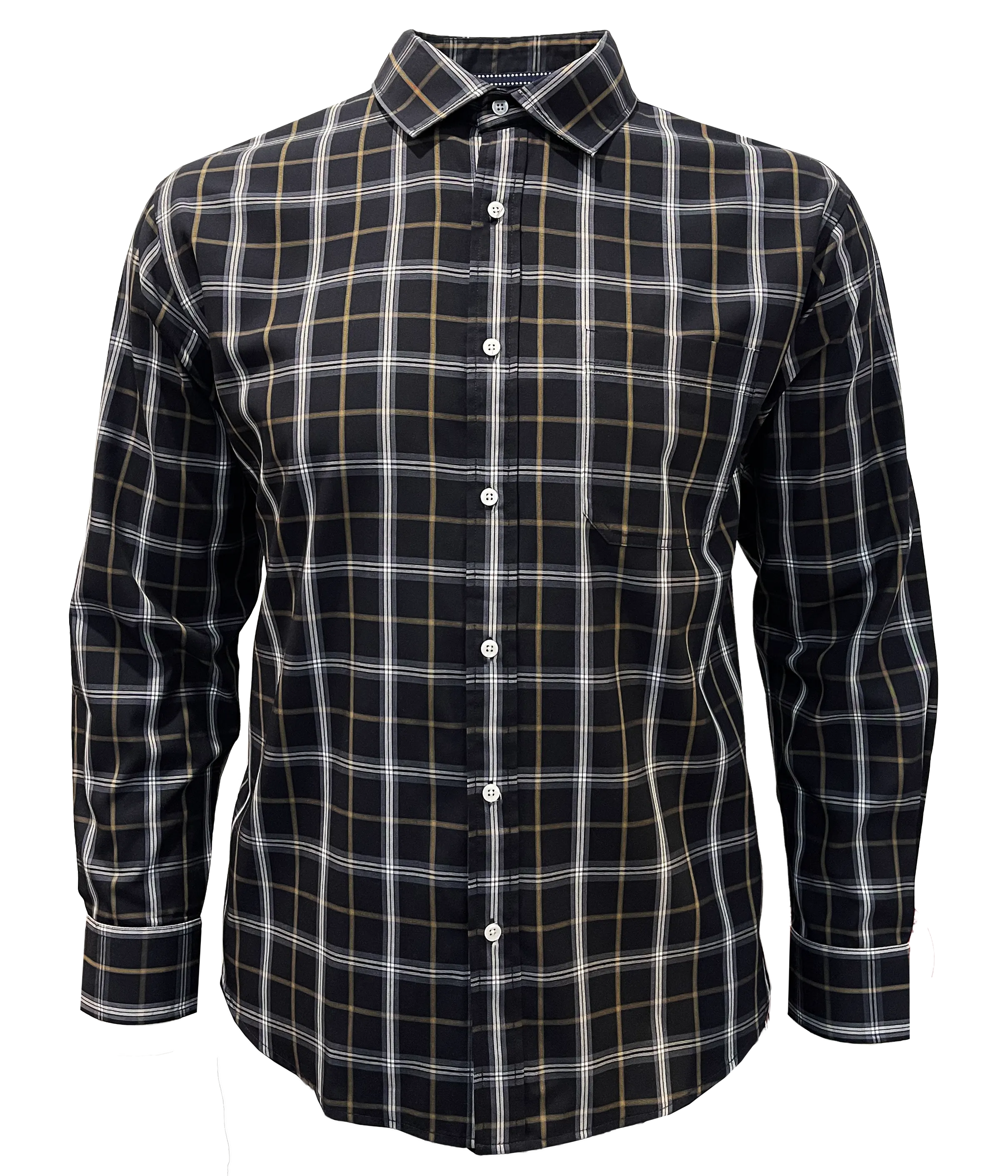 Back Bay Bamboo/Poly Check Shirt