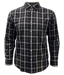 Back Bay Bamboo/Poly Check Shirt