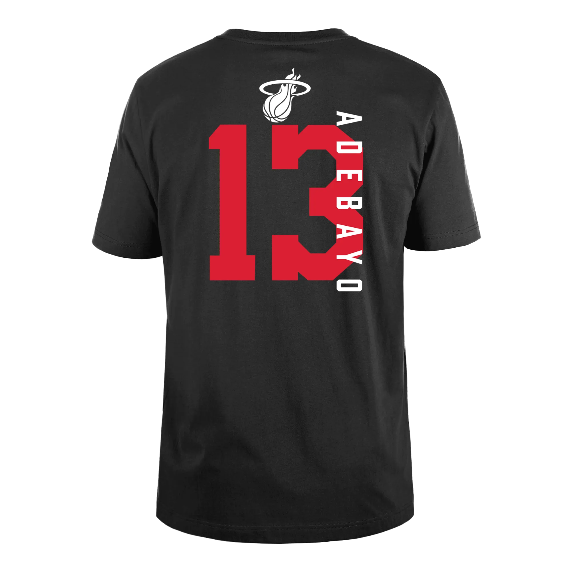 Bam Adebayo New Era HEAT Culture Name & Number Tee