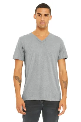 BELLA CANVAS Unisex Triblend Short Sleeve V-Neck Te. BC3415