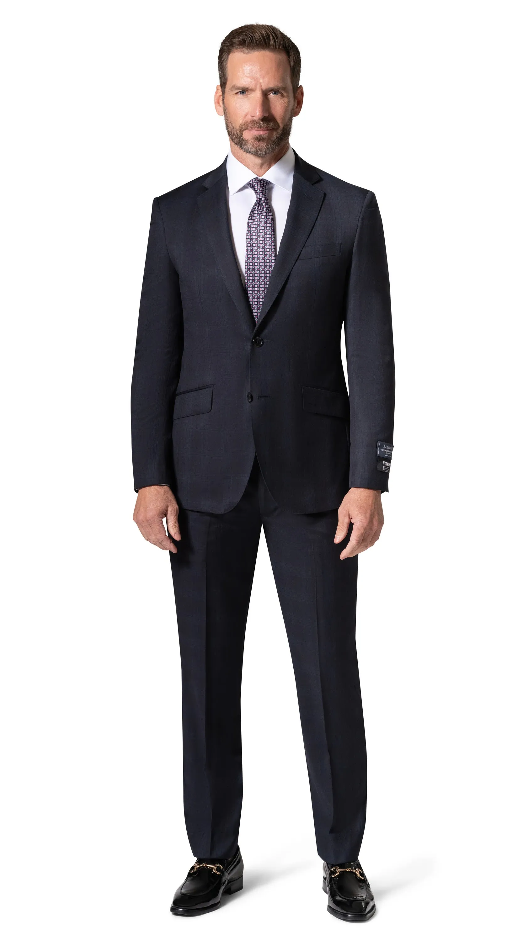 Berragamo Reda | 146.519 Slim Fit Suit - Black