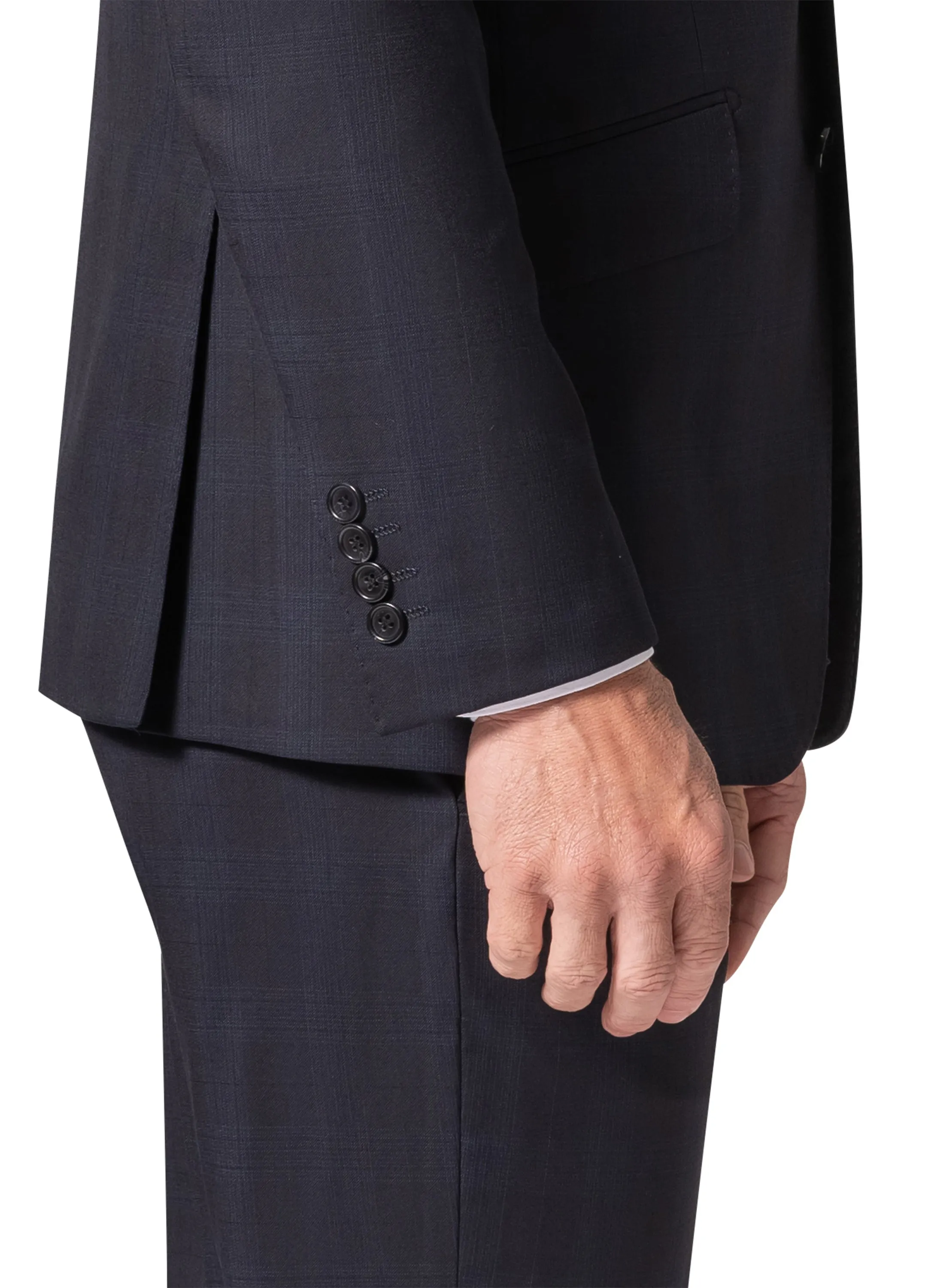 Berragamo Reda | 146.519 Slim Fit Suit - Black