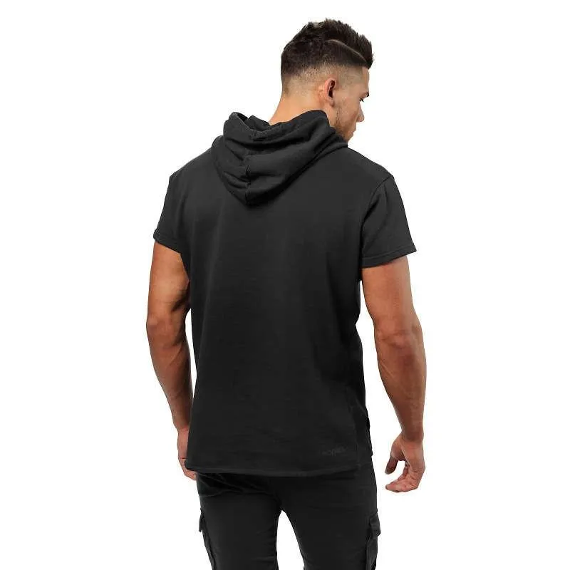 Better Bodies Bronx T-Shirt Hoodie - Black