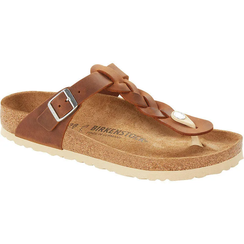 Birkenstock Gizeh Braid - Cognac