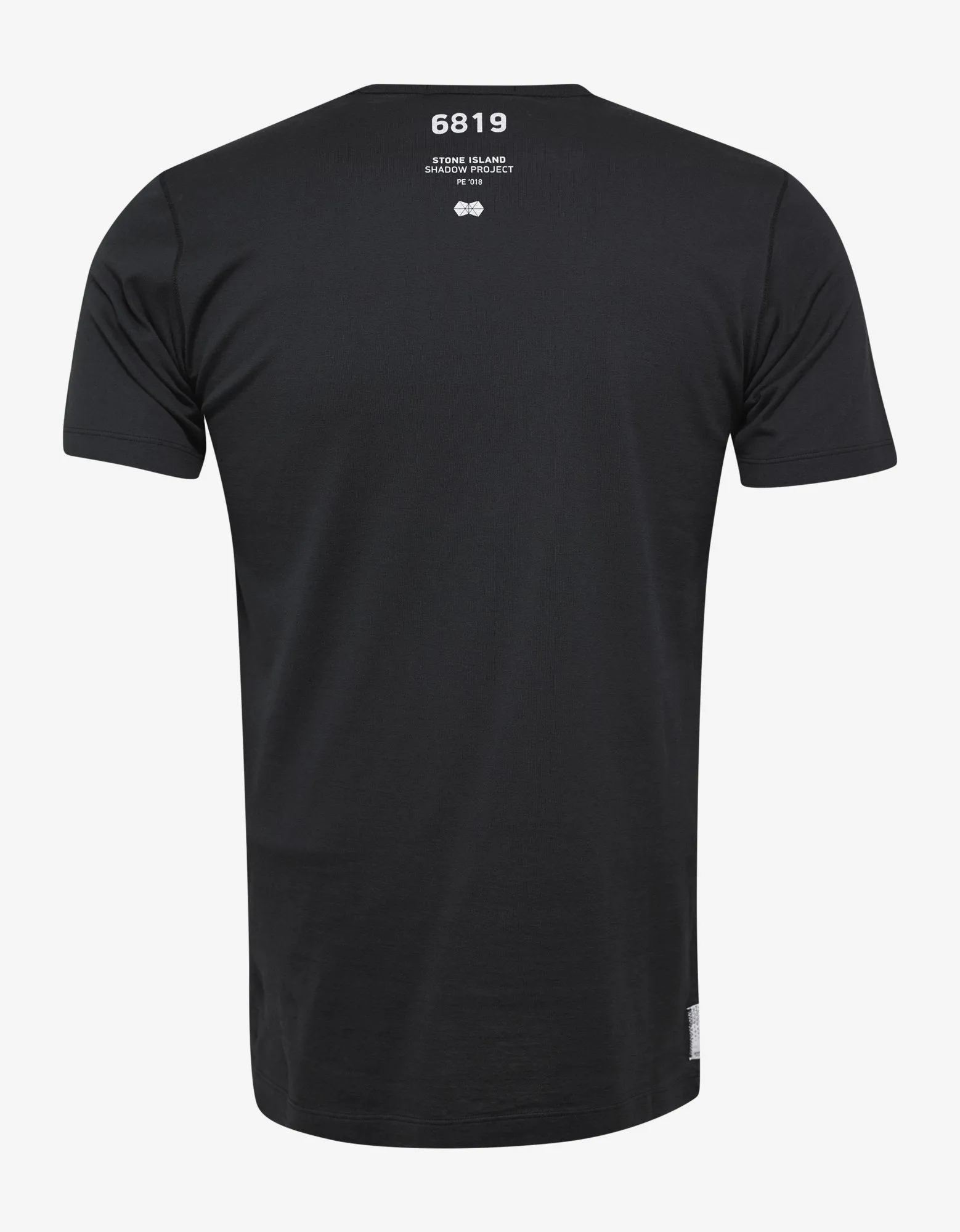 Black Chest Pocket Graphic T-Shirt