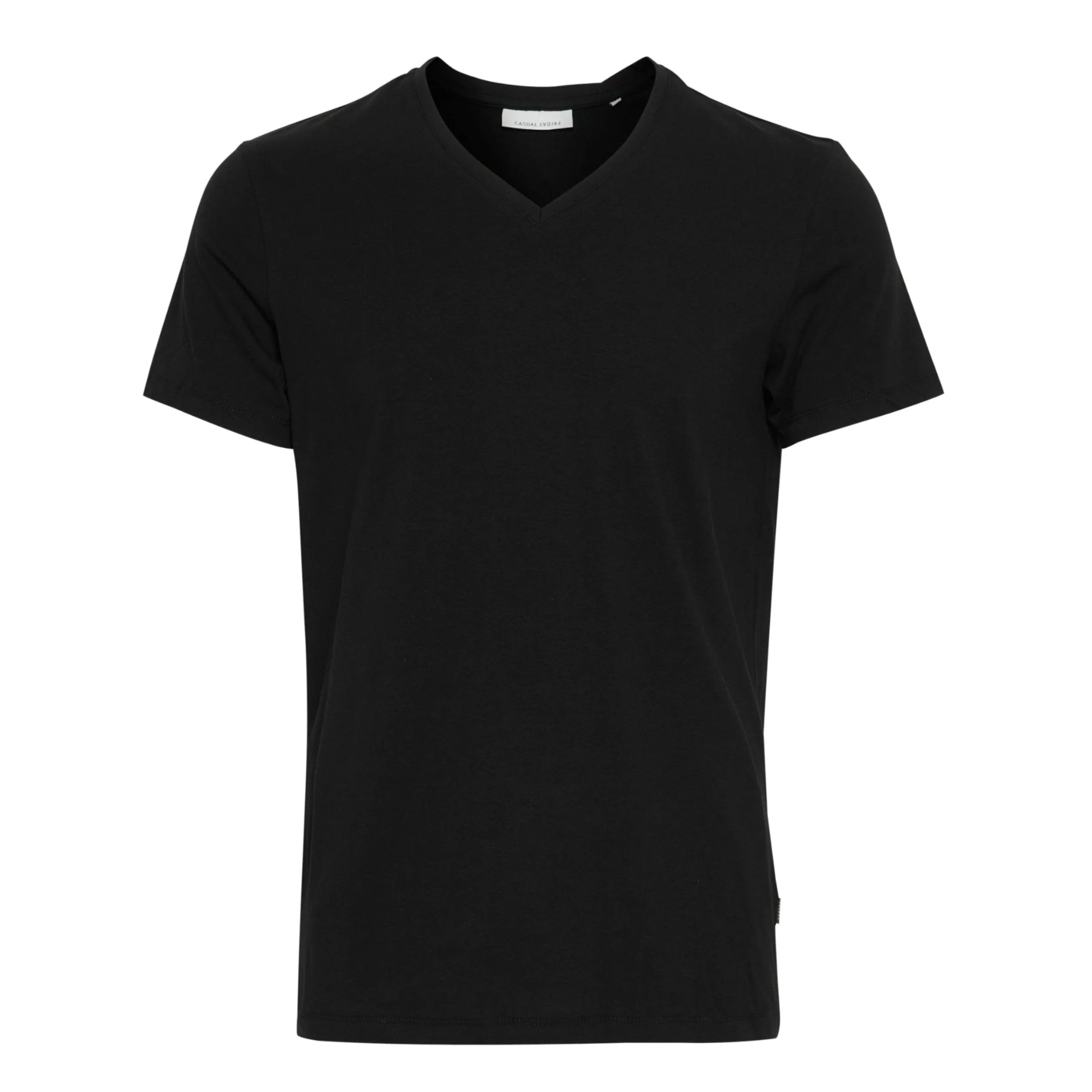 Black Lincoln V-Neck T-Shirt