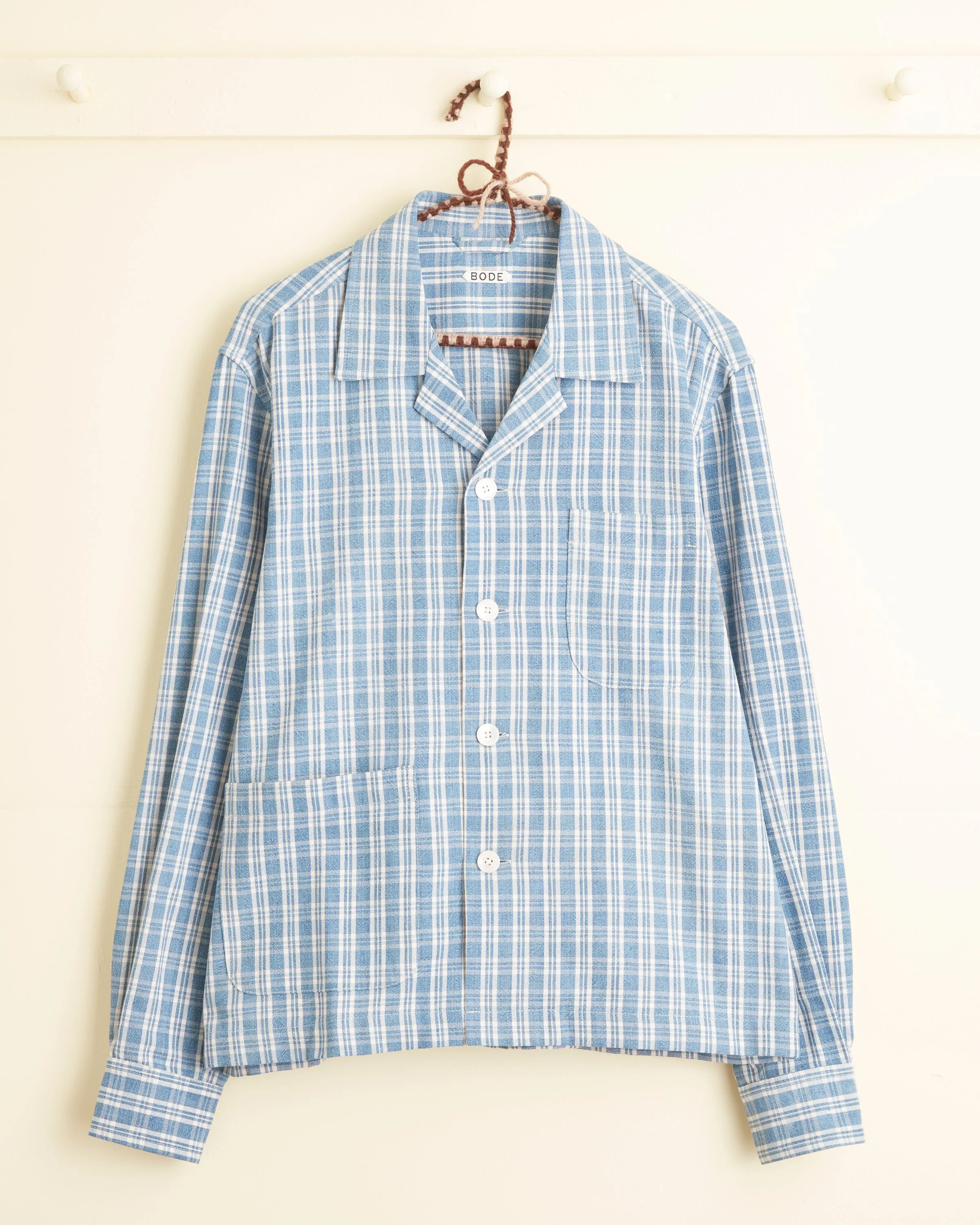 Blue Boating Long Sleeve Shirt - S