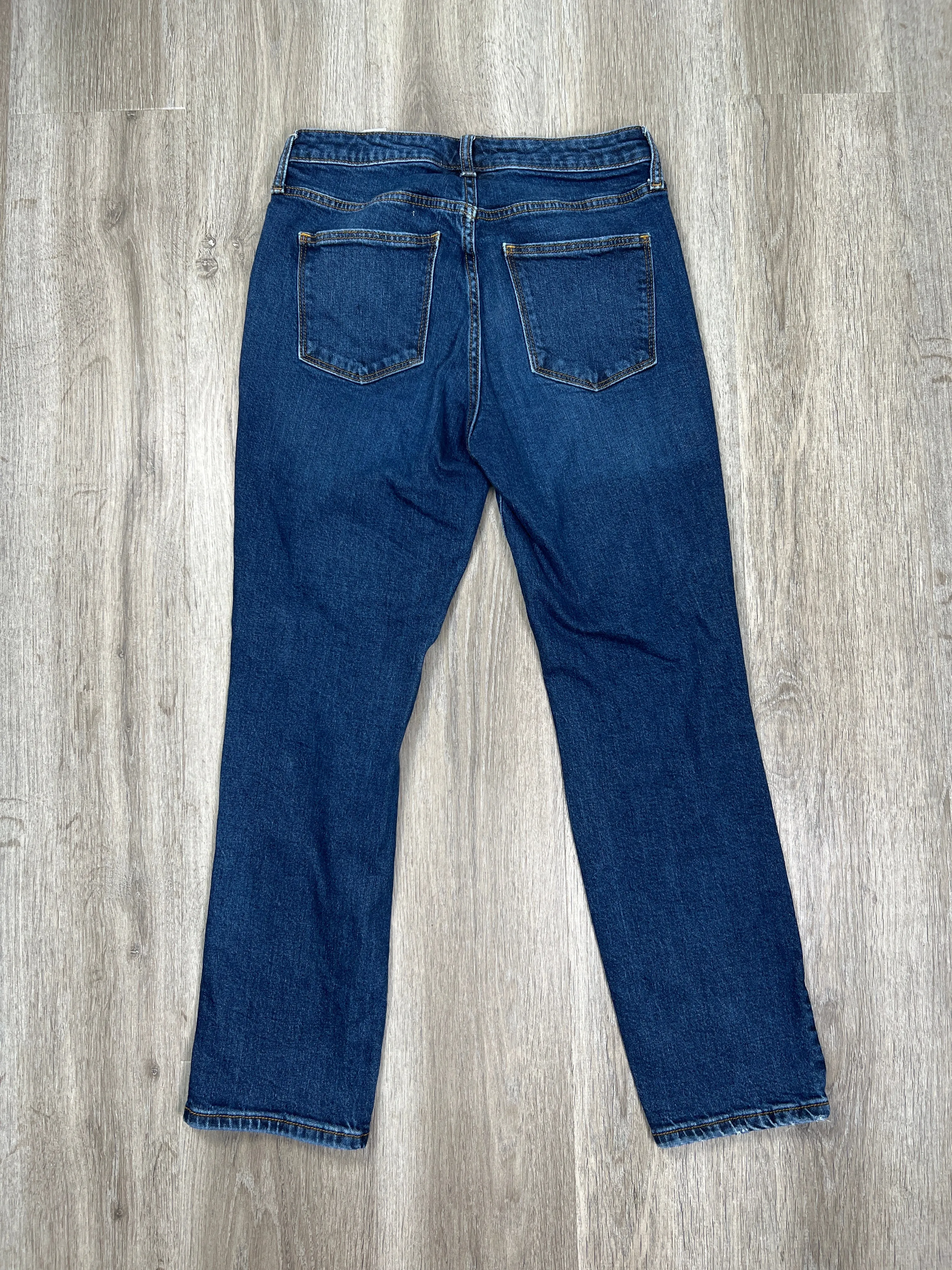 Blue Denim Jeans Straight Universal Thread, Size 6