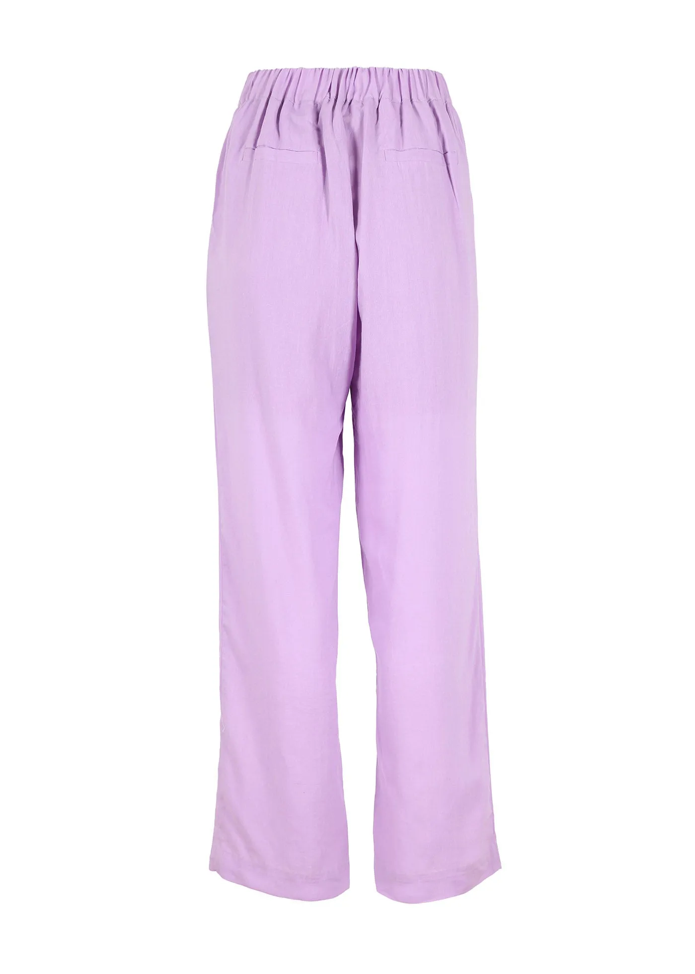 Boheme Splendour Trousers Lilac in Linen Blend