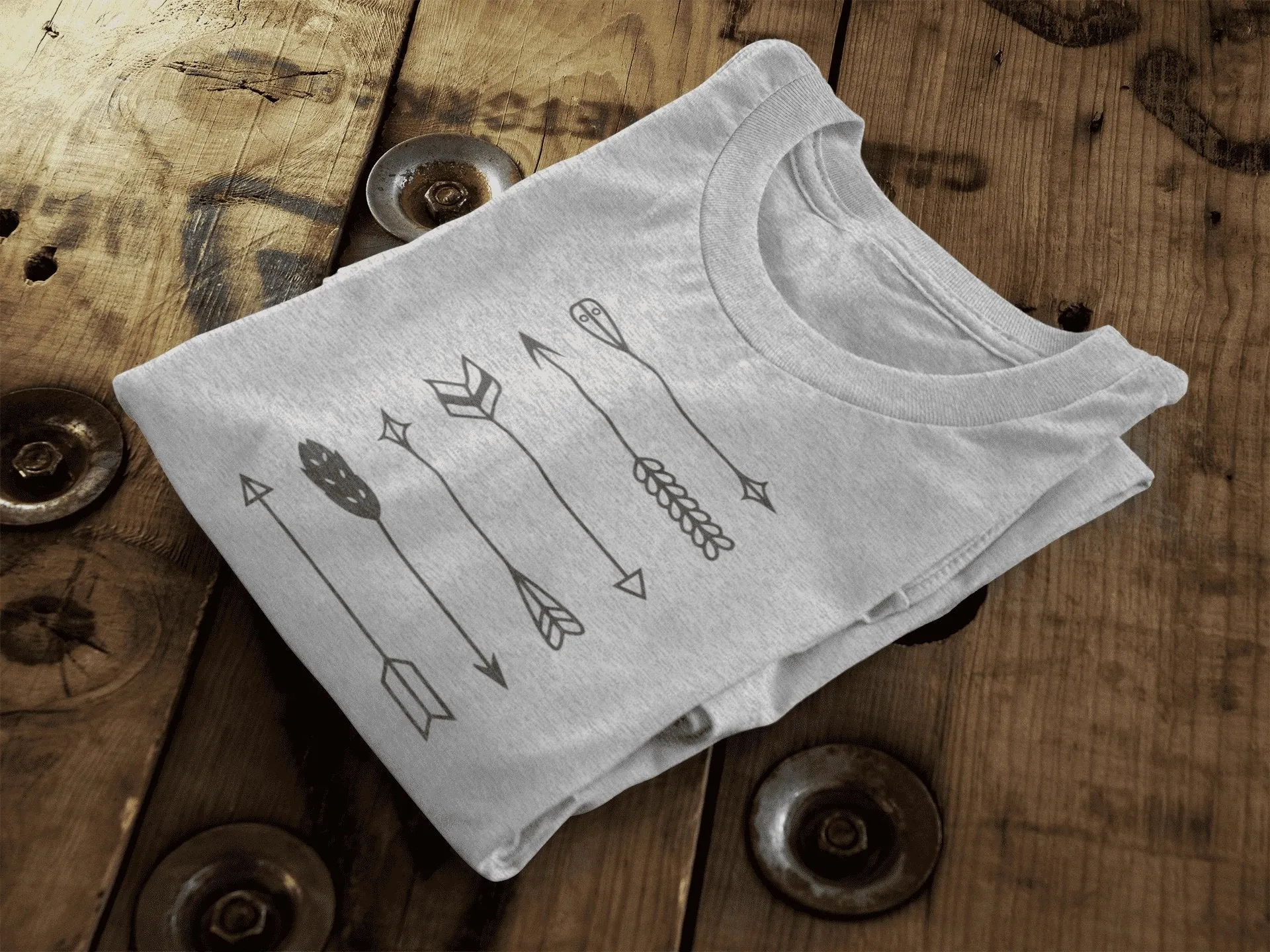 Boho Arrows || Organic Cotton || Unisex T-Shirt