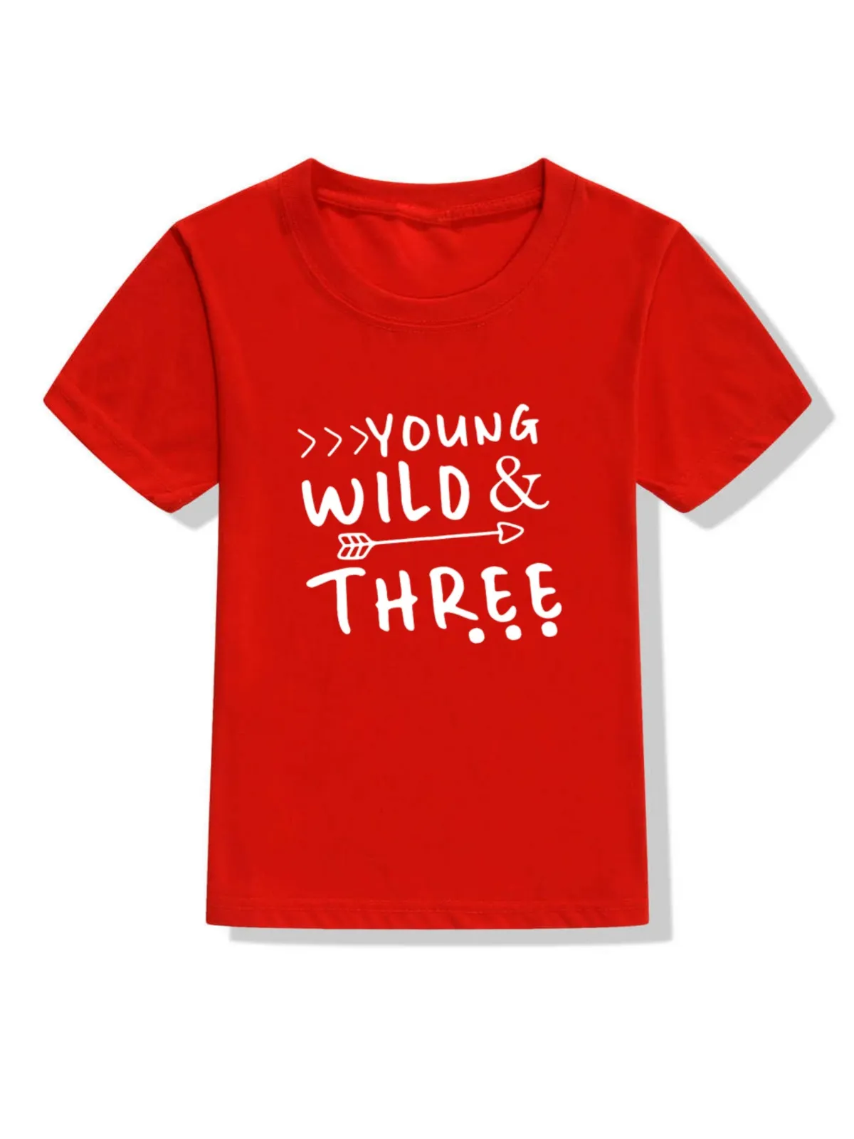 Boys Playful Third Birthday Celebration Tee - Perfect for Toddlers