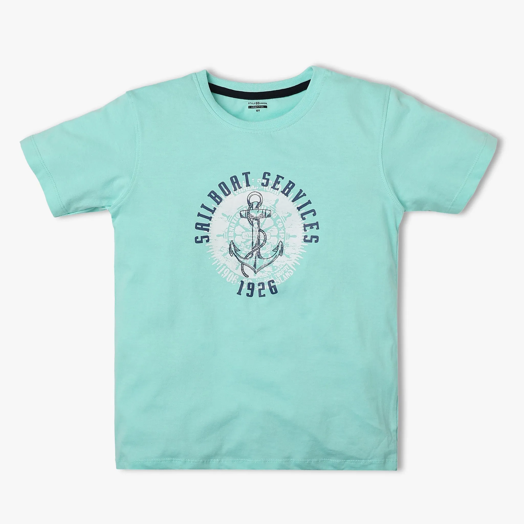 Boy's Regular Fit Graphic T-Shirt