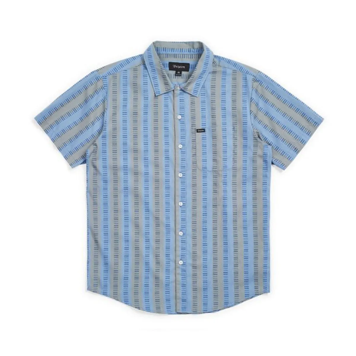 Brixton Men's Charter Plaid S/S Woven Button Up