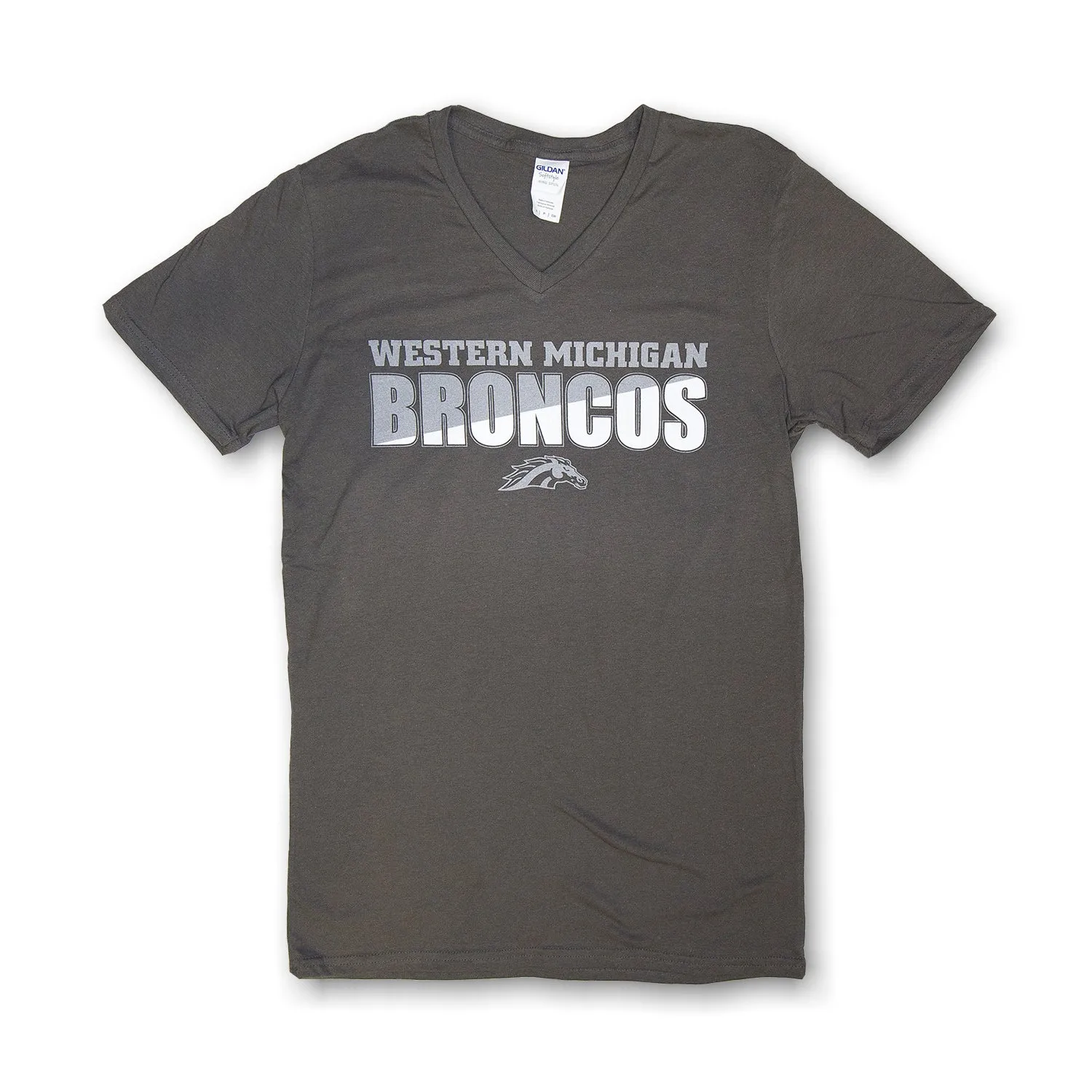 Broncos Two-Tone V-Neck Tee