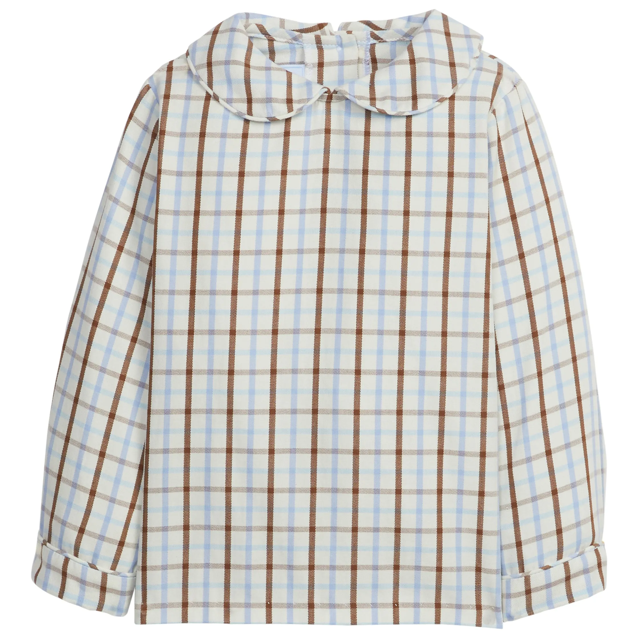 Brownfield Plaid Peter Pan Shirt