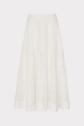 Butterfly Eyelet Skirt