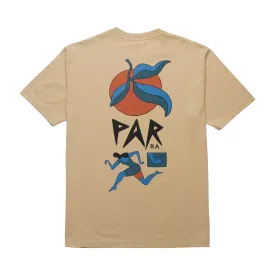 By Parra Evil Orange T-Shirt 'Beige'