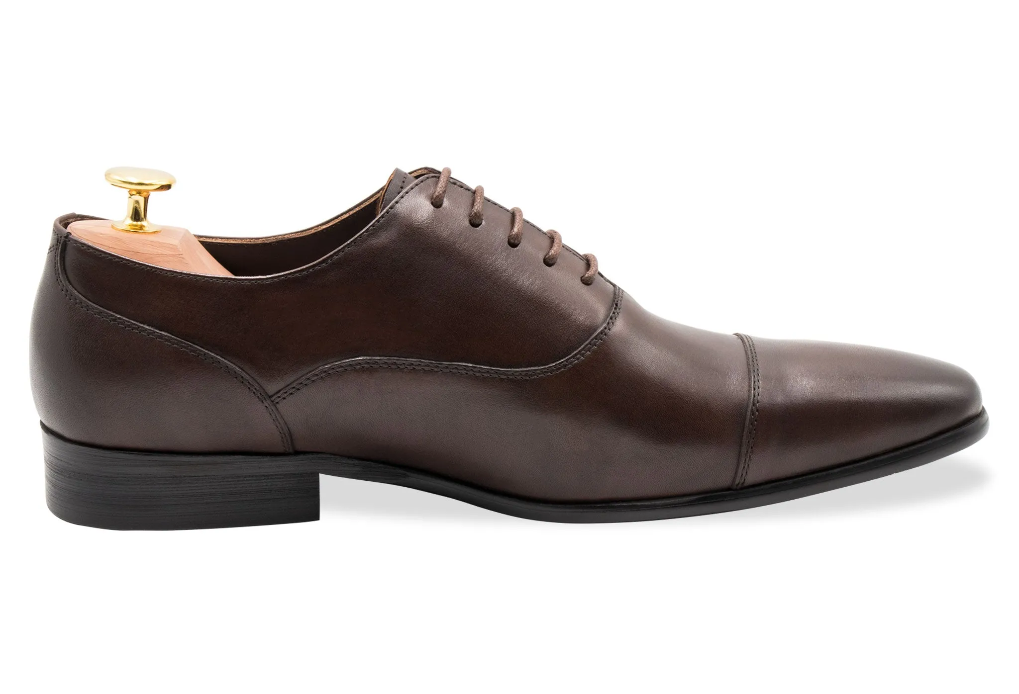 Calafate Blake Stitch Walnut Oxford - Leather Outsole