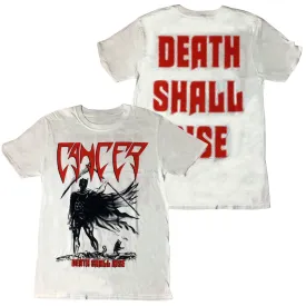 Cancer - Death Shall Rise (White) t-shirt