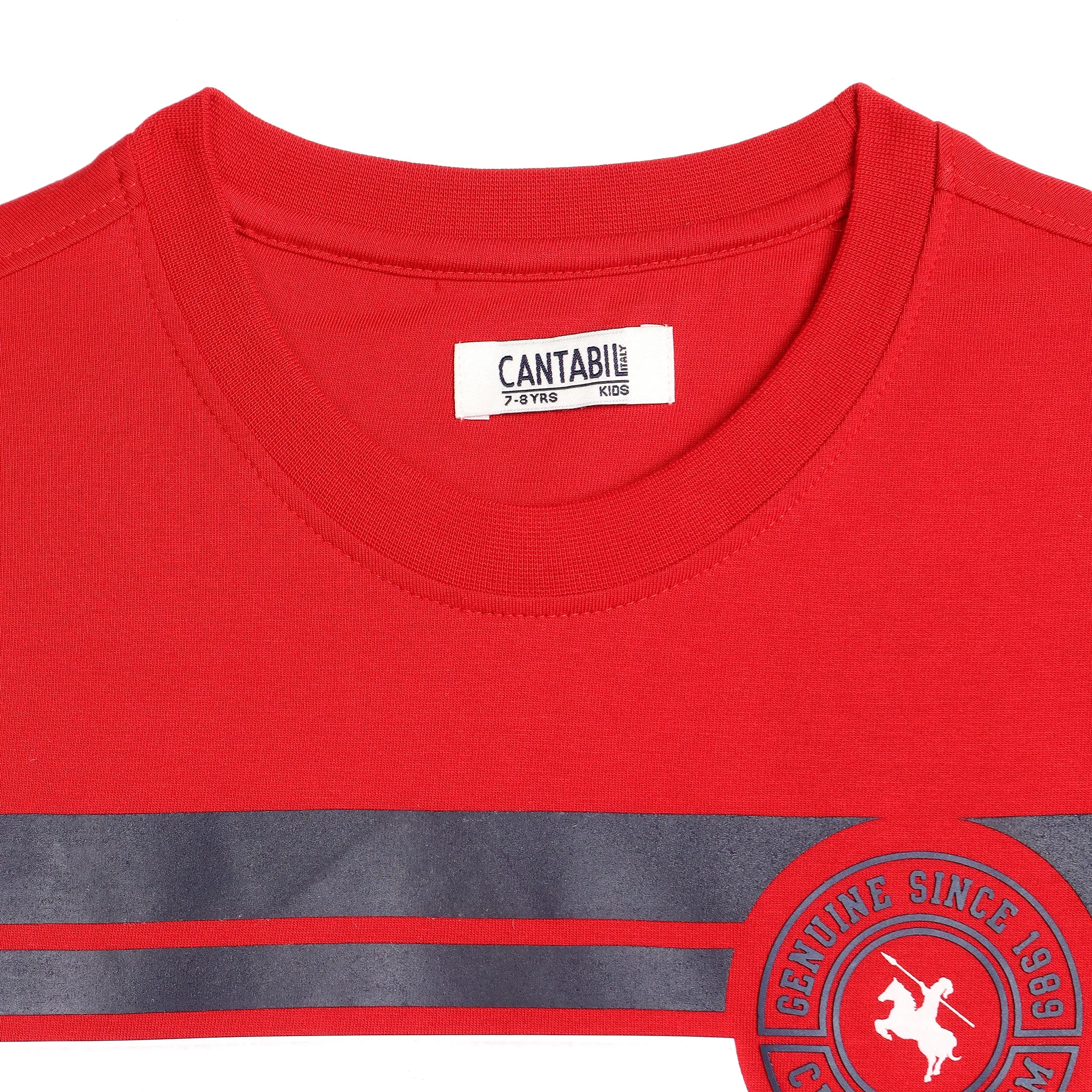 Cantabil Boys Red T-Shirt