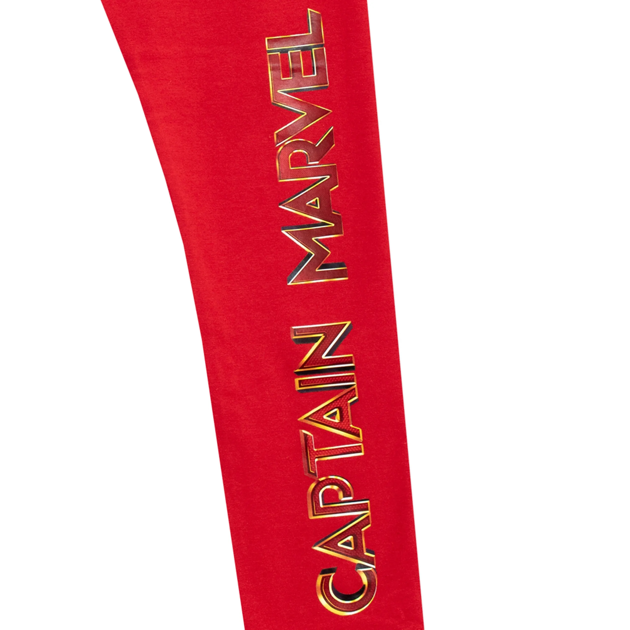 Captain Marvel Top & Leggings Set