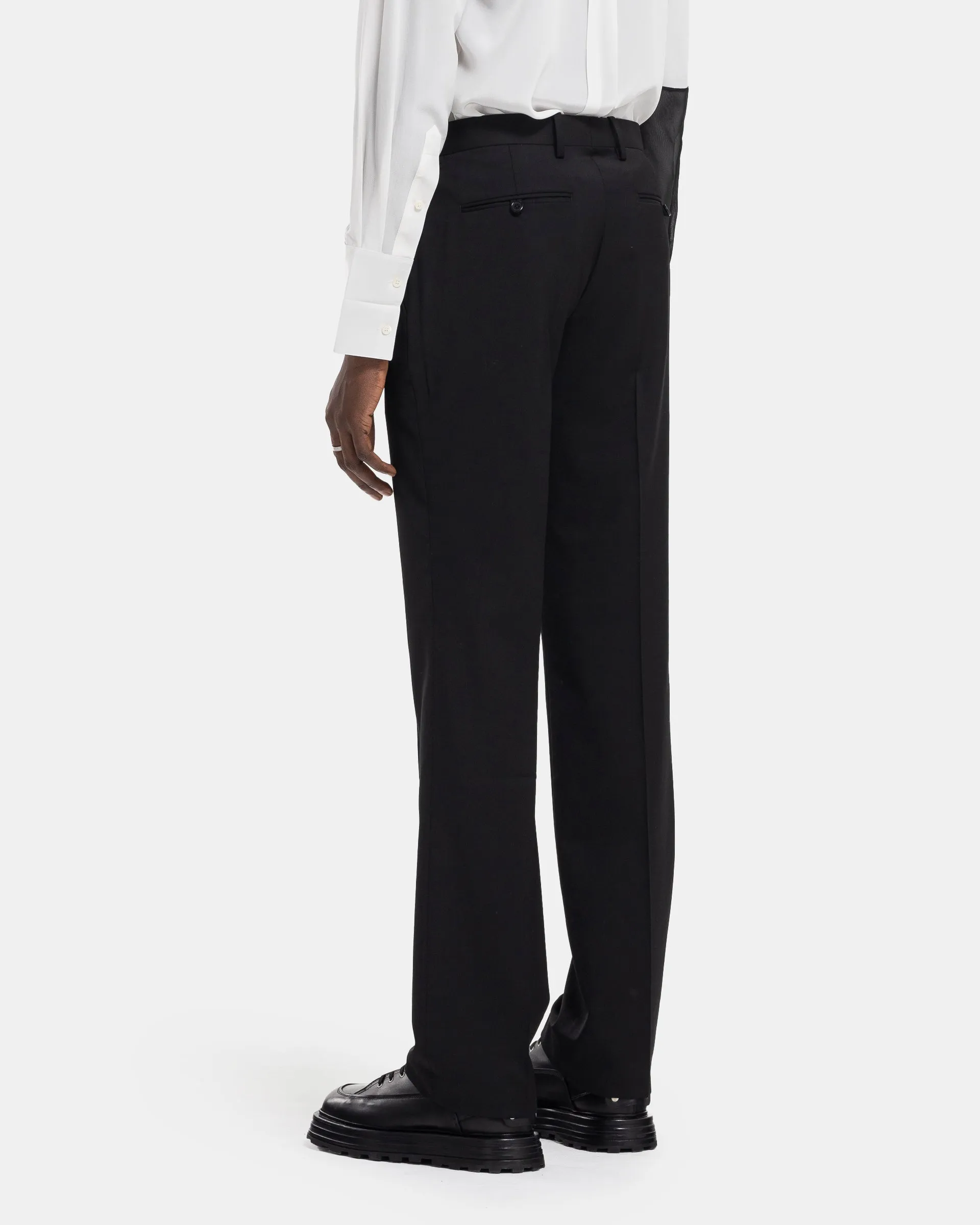 Car Trouser in Black