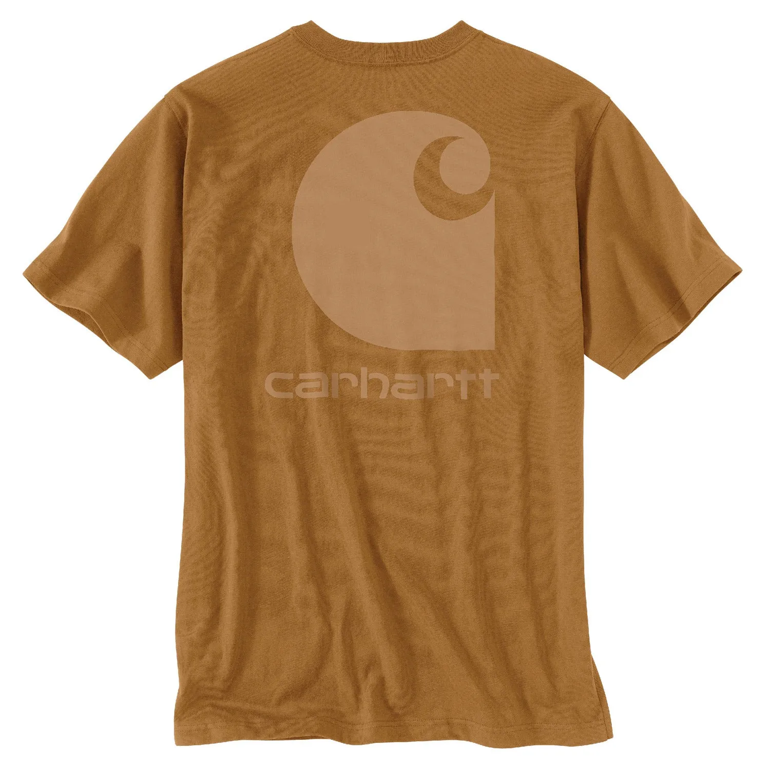 Carhartt Men's Relaxed Fit Heavyweight Pocket "C" Short Sleeve T-Shirt