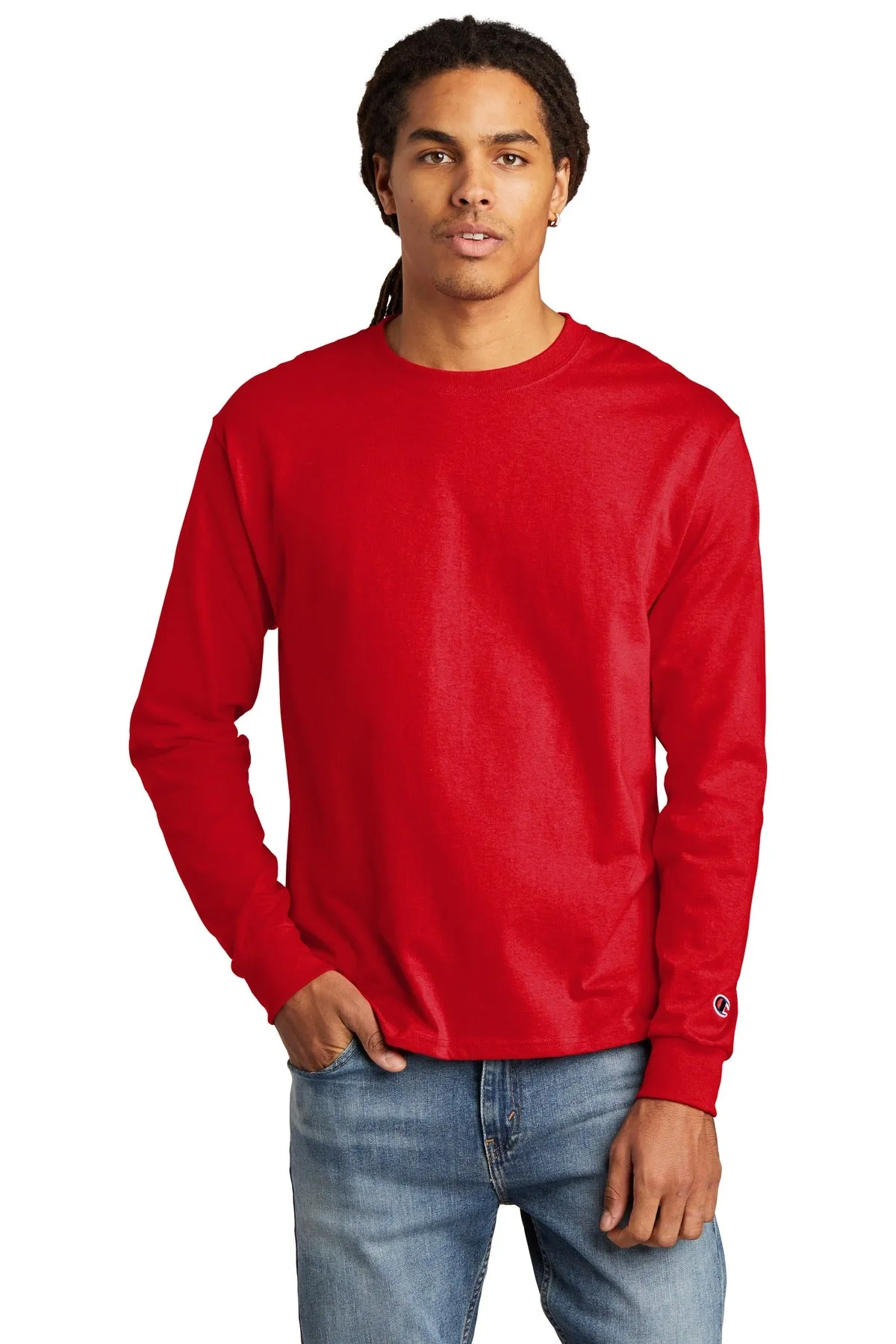 Champion Heritage 52-Oz Jersey Long Sleeve Tee