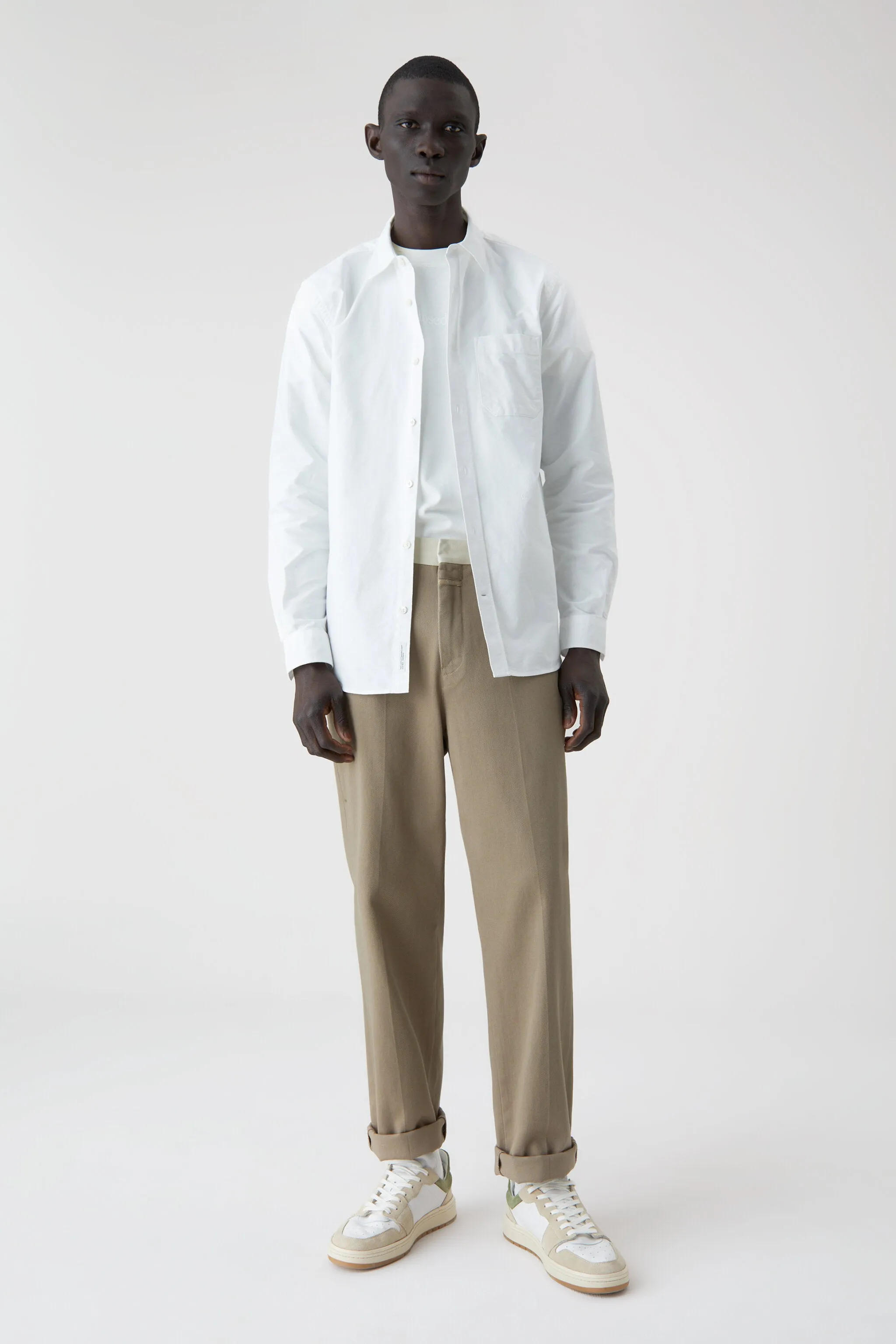 Closed White Basic Oxford Shirt