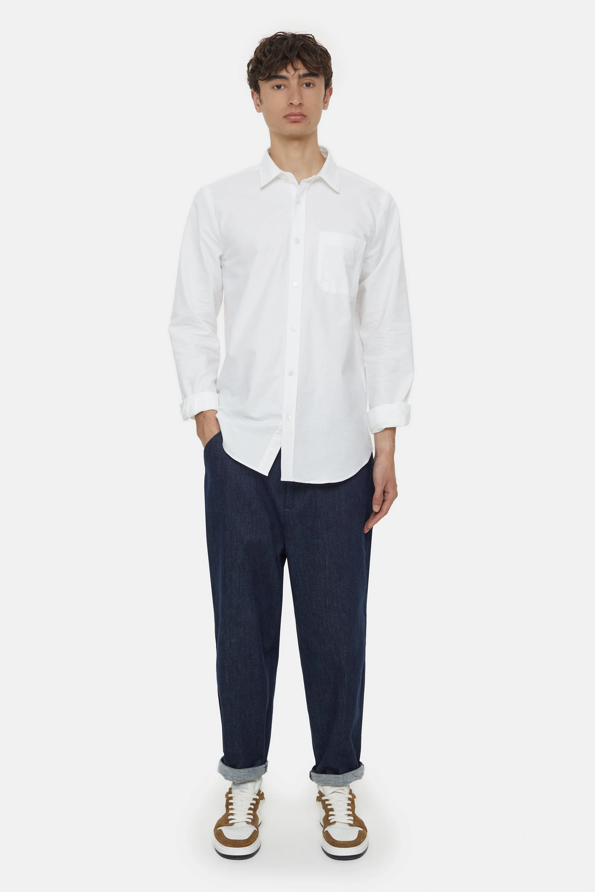 Closed White Basic Oxford Shirt