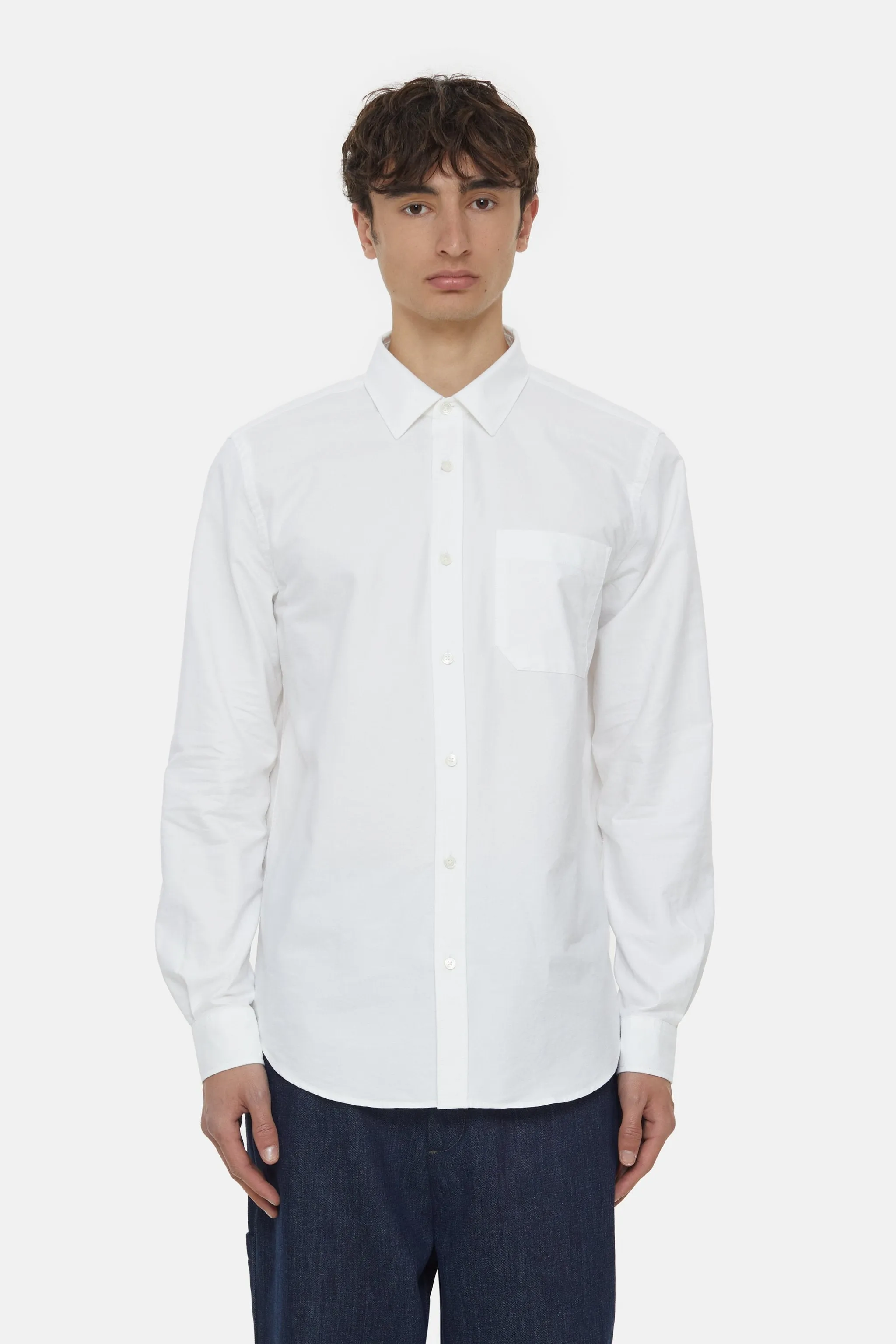 Closed White Basic Oxford Shirt