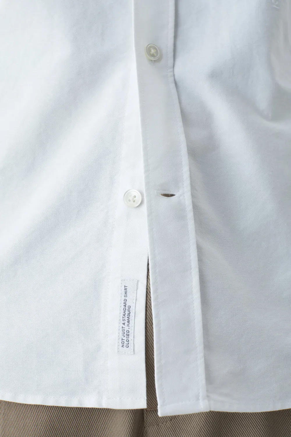 Closed White Basic Oxford Shirt