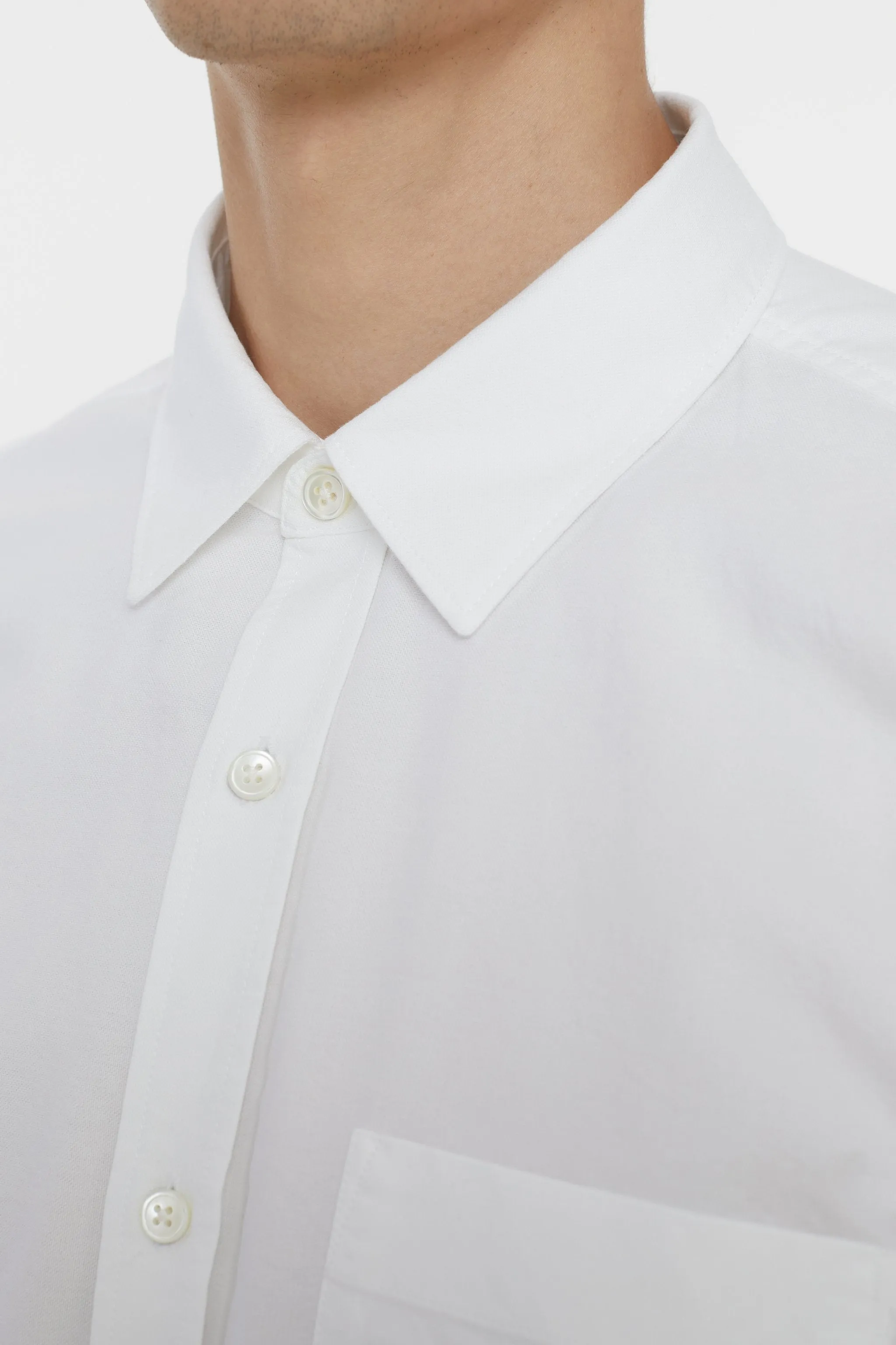 Closed White Basic Oxford Shirt