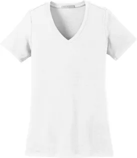 CLOSEOUT - Port Authority Ladies Concept Stretch V-Neck Tee