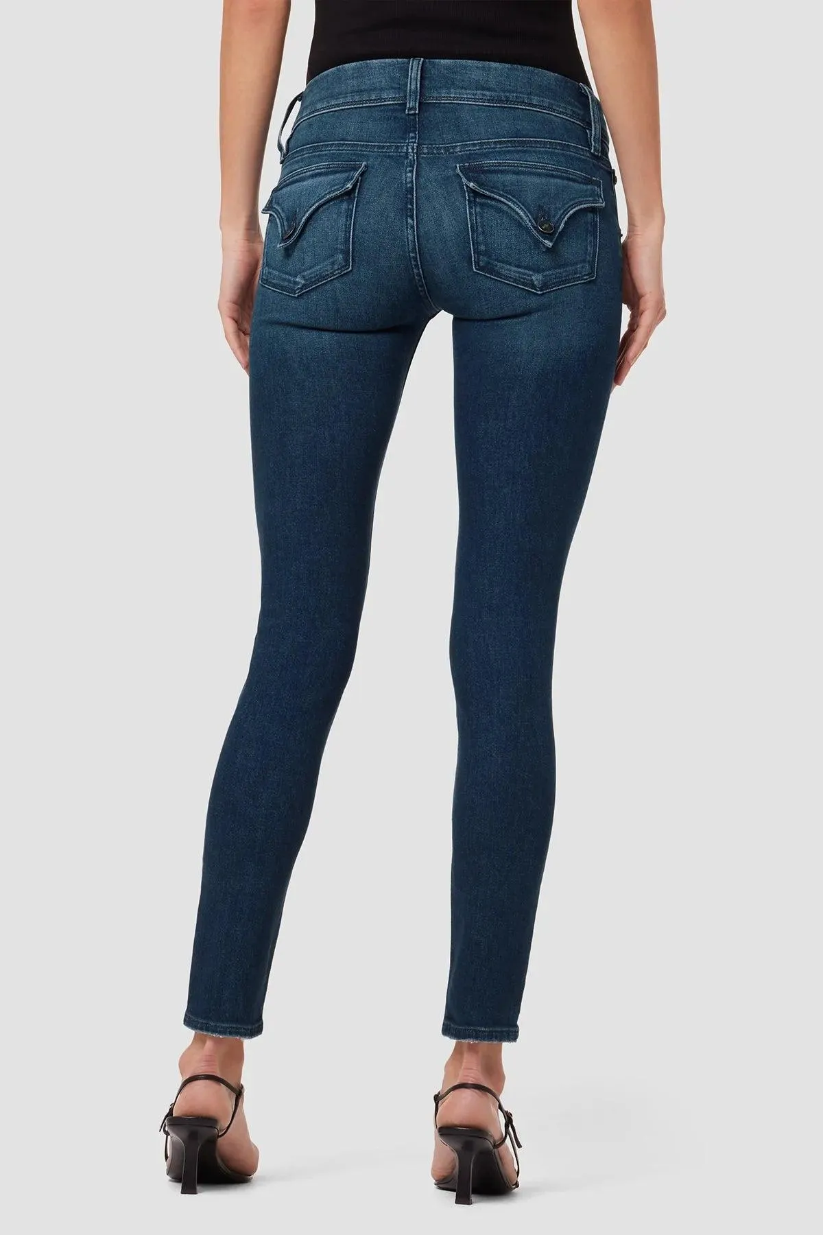 Collin Mid-Rise Skinny Jeans by Hudson